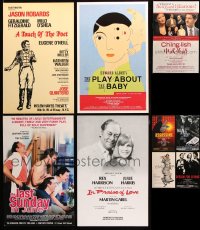 8d278 LOT OF 9 STAGE PLAY WINDOW CARDS 1970s-2000s great images from a variety of shows!