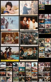 8d371 LOT OF 83 COLOR 8X10 STILLS 1960s-1980s great scenes from a variety of different movies!