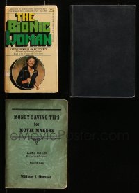 8d509 LOT OF 2 HARDCOVER AND 1 PAPERBACK BOOKS 1930s-1970s Bionic Woman, Money Saving Tips & more!