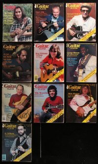 8d046 LOT OF 10 1970S GUITAR PLAYER MAGAZINES 1970s filled with music images & articles!
