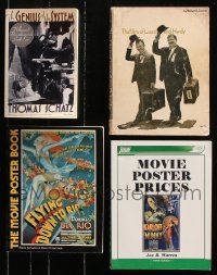 8d068 LOT OF 4 SOFTCOVER MOVIE BOOKS 1960s-2000s Laurel & Hardy, Movie Poster Prices & more!