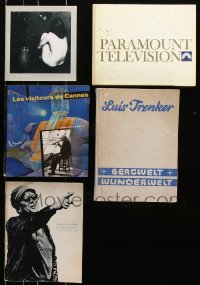 8d067 LOT OF 5 BOOKS AND CATALOGS 1930s-1990s Paramount Television, Kurosawa Retrospective & more!