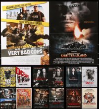 8d668 LOT OF 14 FORMERLY FOLDED 15X21 FRENCH POSTERS 2000s-2010s from a variety of movies!