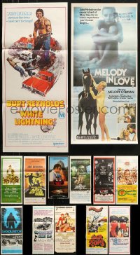 8d006 LOT OF 13 FOLDED AUSTRALIAN DAYBILLS 1970s-1980s great images from a variety of movies!