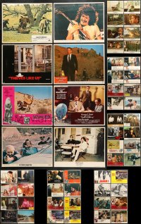 8d197 LOT OF 56 1970S-80S LOBBY CARDS 1970s-1980s great scenes from a variety of different movies!