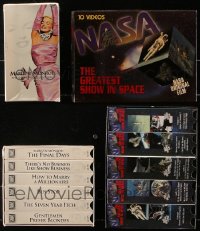 8d348 LOT OF 2 VHS TAPE BOX SETS 1990s-2000s Marilyn Monroe, NASA's The Greatest Show in Space!