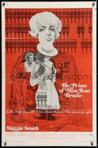 8f747 PRIME OF MISS JEAN BRODIE int'l 1sh 1969 Maggie Smith, Pamela Franklin, Stephens, sexy art!