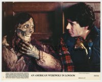 8g001 AMERICAN WEREWOLF IN LONDON 8x10 mini LC #1 1981 David Naughton & deteriorated Griffin Dunne!