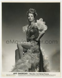 8g100 ANN SHERIDAN 7.75x10 still 1940 Warner Bros. studio portrait in sexy dress for Torrid Zone!