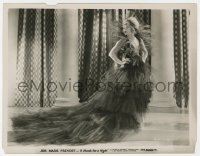 8g150 BLONDE FOR A NIGHT 8x10.25 still 1928 full-length Marie Prevost in elaborate dress!
