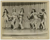 8g220 COVER GIRL 8.25x10 still 1944 Rita Hayworth with four of America's most beautiful models!