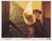 8g014 GODFATHER PART II 8x10 mini LC #1 1974 Robert De Niro as Vito w/ gun wrapped in towel!
