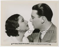 8g369 GOOSE & THE GANDER 8x10.25 still 1935 super c/u of Kay Francis & George Brent about to kiss!