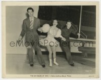 8g441 ICE FOLLIES OF 1939 8x10.25 still 1939 Joan Crawford, James Stewart & Lew Ayres skating!