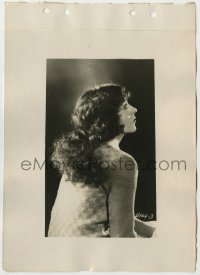 8g478 JOBYNA RALSTON 8x11 key book still 1920s wonderful portrait in checkered sweater from behind!