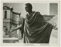8g488 JULIUS CAESAR 8x10.25 still 1953 best c/u of Marlon Brando as Mark Antony, by Shakespeare!