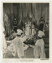 8g546 LITTLE PRINCESS 8.25x10 still 1939 chefs bring lots of food to Shirley Temple on throne!
