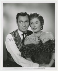 8g605 MAVERICK QUEEN 8.25x10 still 1956 best portrait of Barbara Stanwyck & Barry Sullivan!