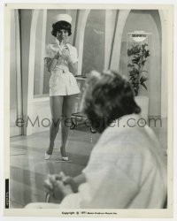 8g706 PERCY 8x10 still 1971 Soho stripper Antonia Ellis prepares for first male organ transplant!