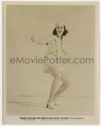 8g741 READY, WILLING & ABLE 8x10.25 still 1937 full-length portrait of Ruby Keeler dancing!