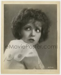 8g747 RED HAIR 8.25x10 still R1944 portrait of beautiful Clara Bow looking over her shoulder!