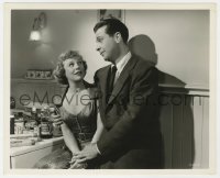 8g762 RIGHT CROSS deluxe 8.25x10 still 1950 Dick Powell & June Allyson with spaghetti ingredients!