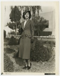8g772 ROCHELLE HUDSON 8x10.25 still 1937 wearing stone blue twill suit in That I May Live!