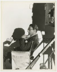 8g788 ROUBEN MAMOULIAN 8x10.25 still 1932 the Paramount director smoking pipe on the set!