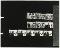 8g060 STAR WARS 8x10 contact sheet 1977 Carrie Fisher caught by Darth Vader & Peter Cushing!