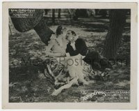 8g040 TEMPTRESS English FOH LC 1926 great romantic close up of Greta Garbo & Antonio Moreno!