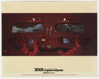 8g031 2001: A SPACE ODYSSEY Cinerama color English FOH LC 1968 pilots bringing Sylvester to moon!