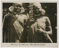 8g041 WILD MEN OF KALIHARI English FOH LC 1930 close up of South African natives, documentary!
