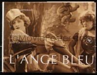 8h145 BLUE ANGEL French hardcover book 1992 L'Ange Bleu, Marlene Dietrich, Josef von Sternberg
