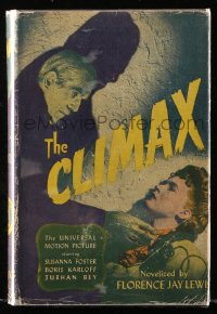 8h011 CLIMAX Books Inc. movie edition hardcover book 1946 novelized version of the Universal movie!