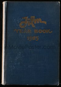 8h070 FILM DAILY YEARBOOK OF MOTION PICTURES hardcover book 1925 filled with movie information