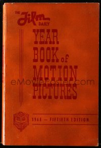 8h107 FILM DAILY YEARBOOK OF MOTION PICTURES hardcover book 1968 loaded with movie information!