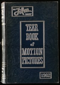 8h101 FILM DAILY YEARBOOK OF MOTION PICTURES hardcover book 1962 filled with movie information!