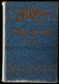 8h072 FILM DAILY YEARBOOK OF MOTION PICTURES hardcover book 1929 filled with movie information!