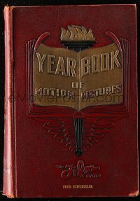 8h075 FILM DAILY YEARBOOK OF MOTION PICTURES hardcover book 1933 Fred Schuessler's copy!