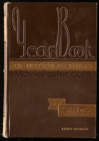 8h078 FILM DAILY YEARBOOK OF MOTION PICTURES hardcover book 1936 Lewis Gensler's copy!