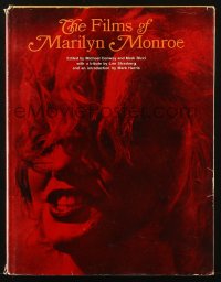 8h054 FILMS OF MARILYN MONROE hardcover book 1964 an illustrated biography of the movie legend!