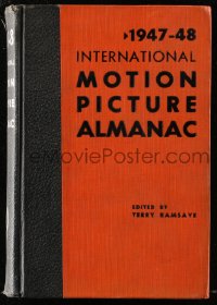 8h114 INTERNATIONAL MOTION PICTURE ALMANAC hardcover book 1947 filled with movie information!