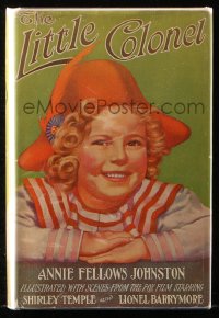 8h017 LITTLE COLONEL movie edition hardcover book 1935 w/scenes from Shirley Temple's movie!