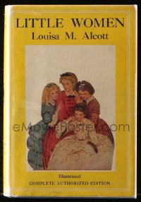 8h018 LITTLE WOMEN movie edition hardcover book 1933 Louisa May Alcott, Katharine Hepburn