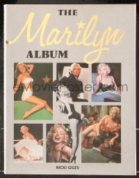 8h057 MARILYN ALBUM hardcover book 1991 many photographs of sexy Monroe from the 1940s to 1962!