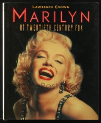 8h059 MARILYN AT TWENTIETH CENTURY FOX hardcover book 1987 filled with sexy images!