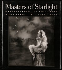 8h232 MASTERS OF STARLIGHT hardcover book 1989 the works of the best photographers in Hollywood!