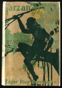 8h036 TARZAN A.L. Burt hardcover book 1914 Edgar Rice Burroughs, Tarzan of the Apes!