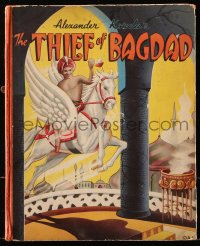 8h269 THIEF OF BAGDAD hardcover book 1940 the illustrated story of the classic fantasy movie!