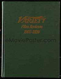 8h118 VARIETY FILM REVIEWS 1907-1920 hardcover book 1983 filled with great movie information!